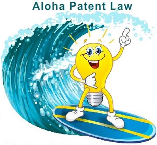 Aloha Patent Law lightbulb logo